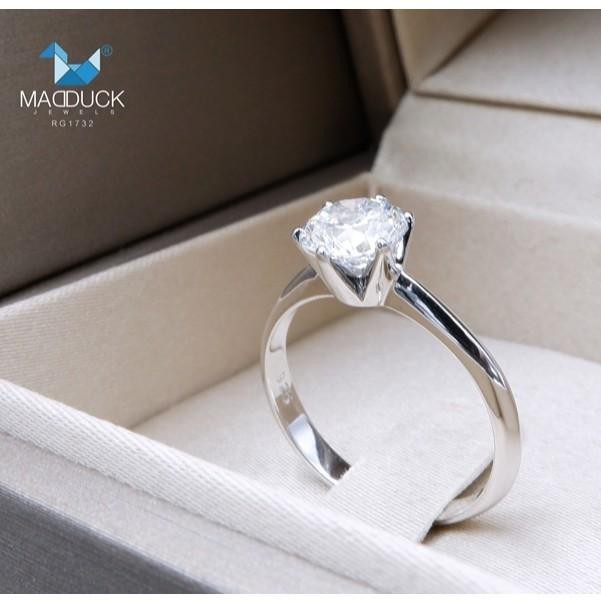Women's ring – CZ in 925 silver by Madduck Jewels