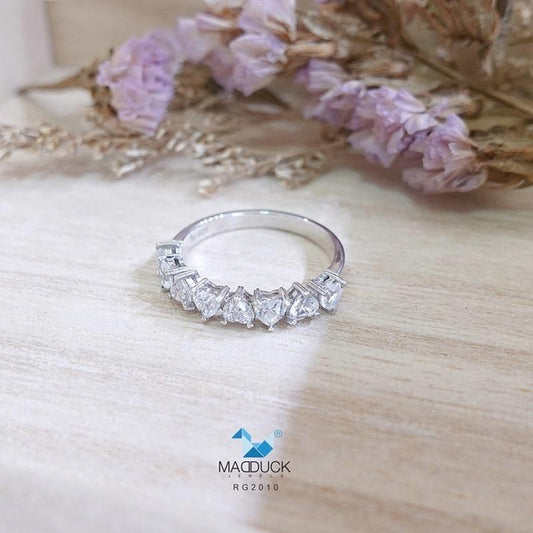 Women's ring – CZ in 925 silver by Madduck Jewels