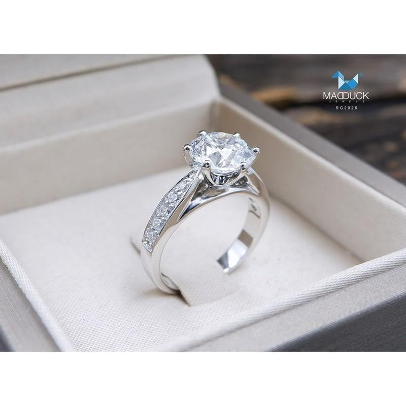 Women's ring – CZ in 925 silver by Madduck Jewels