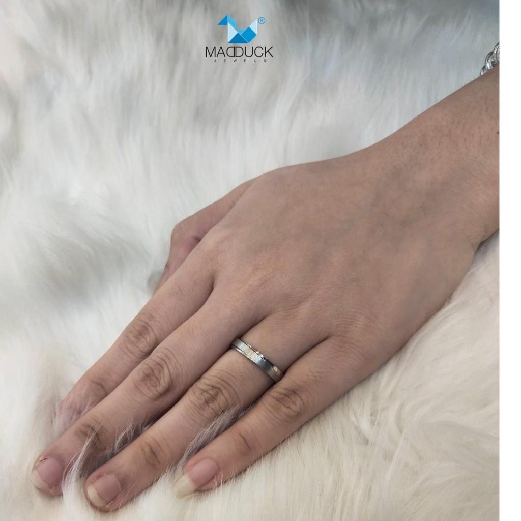Unisex / male / female ring – CZ in 925 silver by Madduck Jewels