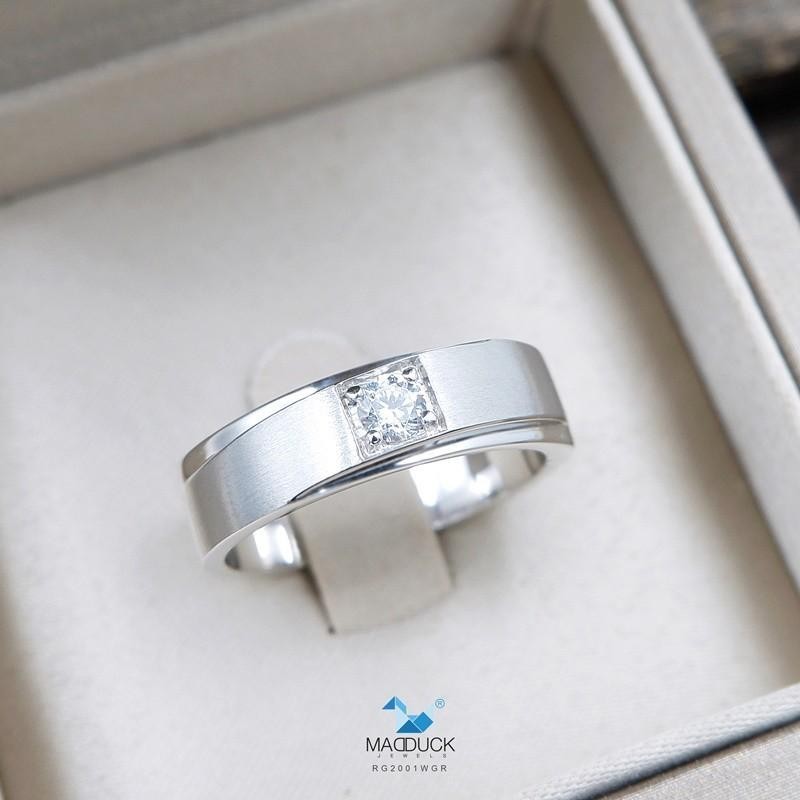 Men's ring – CZ in 925 silver by Madduck Jewels
