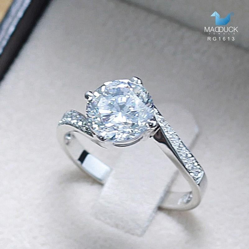 Women's ring – CZ in 925 silver by Madduck Jewels