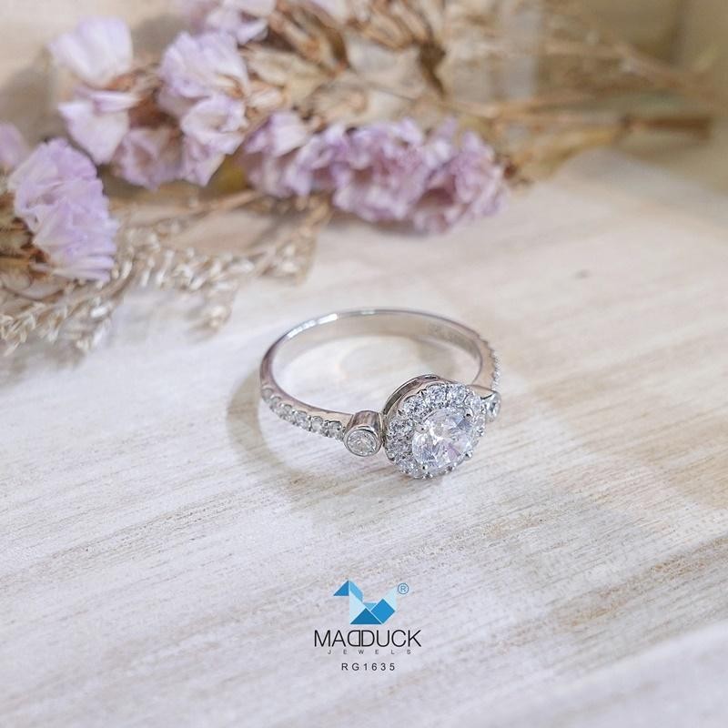 Women's ring – CZ in 925 silver by Madduck Jewels