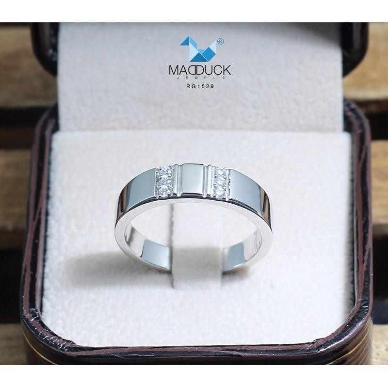 Couple ring set – CZ in 925 silver by Madduck Jewels