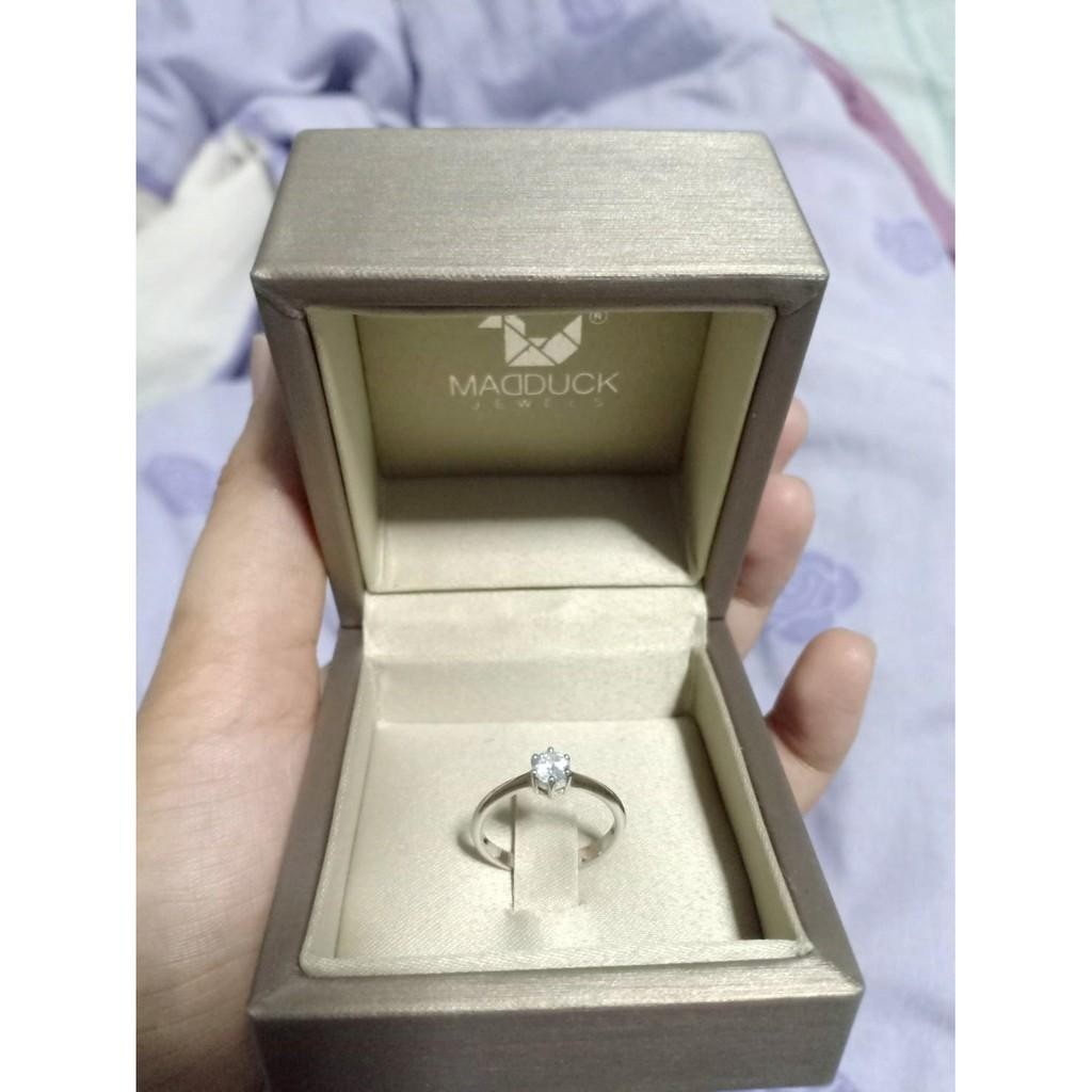 Women's ring – CZ in 925 silver by Madduck Jewels