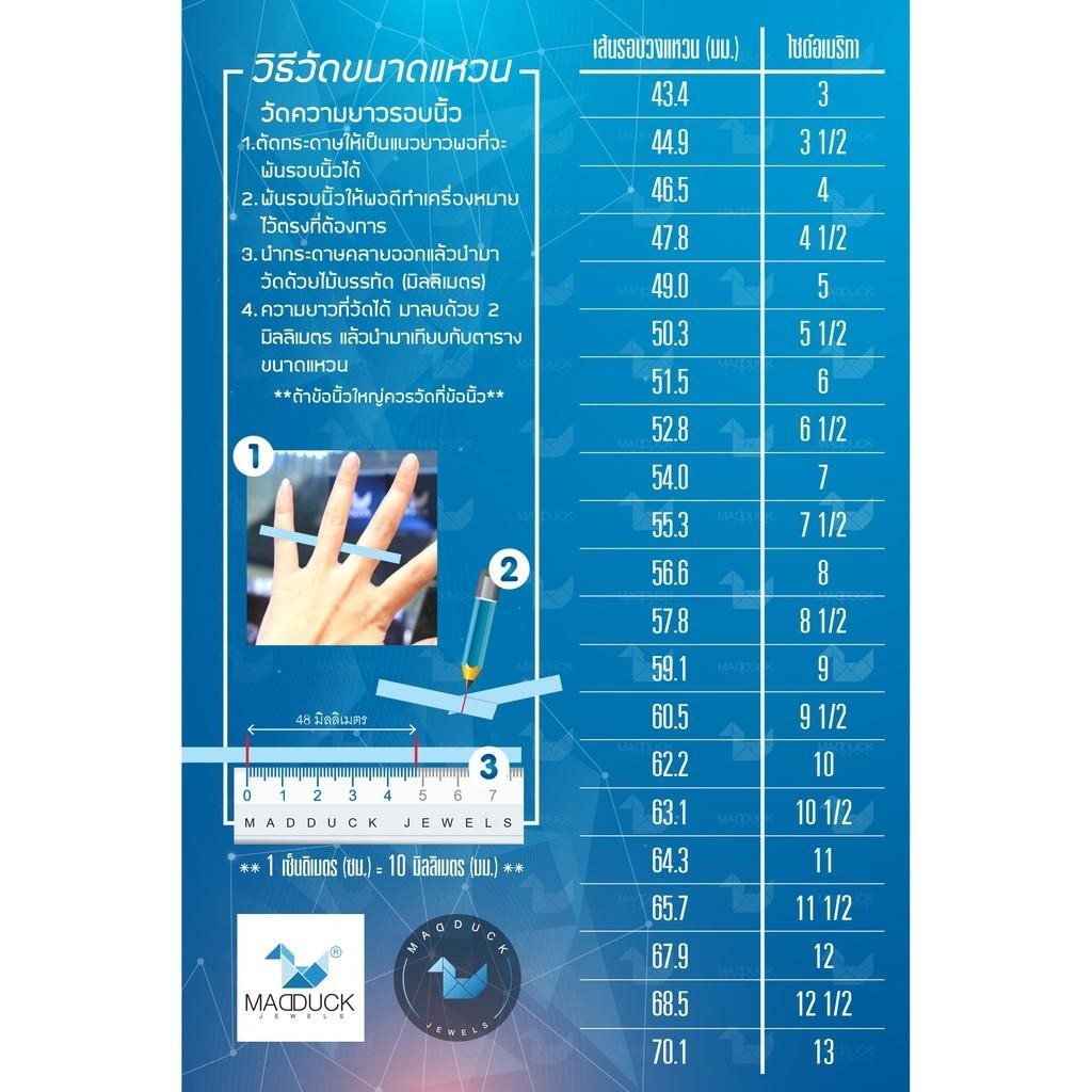 Unisex / male / female ring – CZ in 925 silver by Madduck Jewels