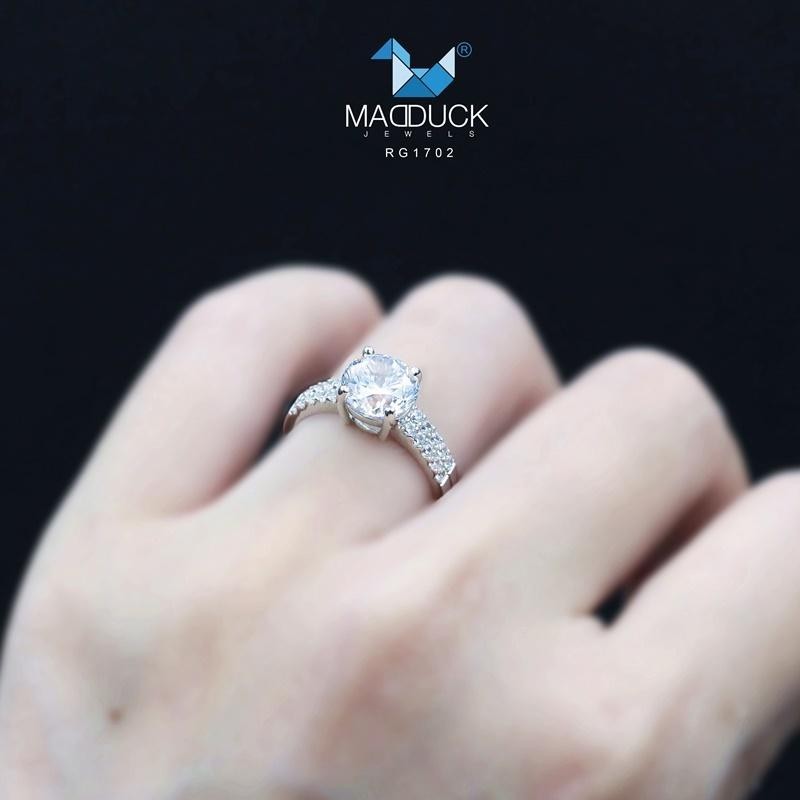 Women's ring – CZ in 925 silver by Madduck Jewels
