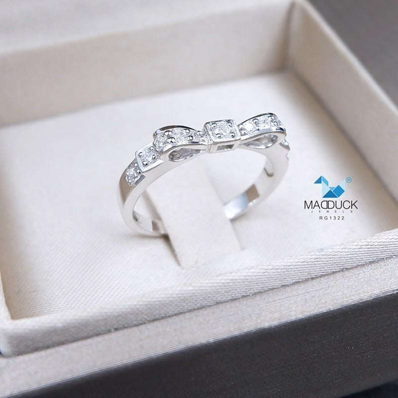Women's ring – CZ in 925 silver by Madduck Jewels
