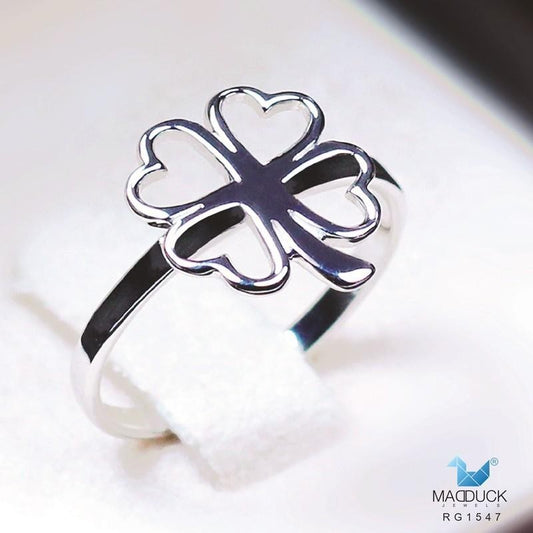 Women's ring – CZ in 925 silver by Madduck Jewels