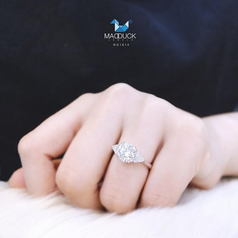 Women's ring – CZ in 925 silver by Madduck Jewels