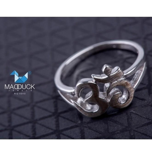 Unisex / male / female ring – CZ in 925 silver by Madduck Jewels