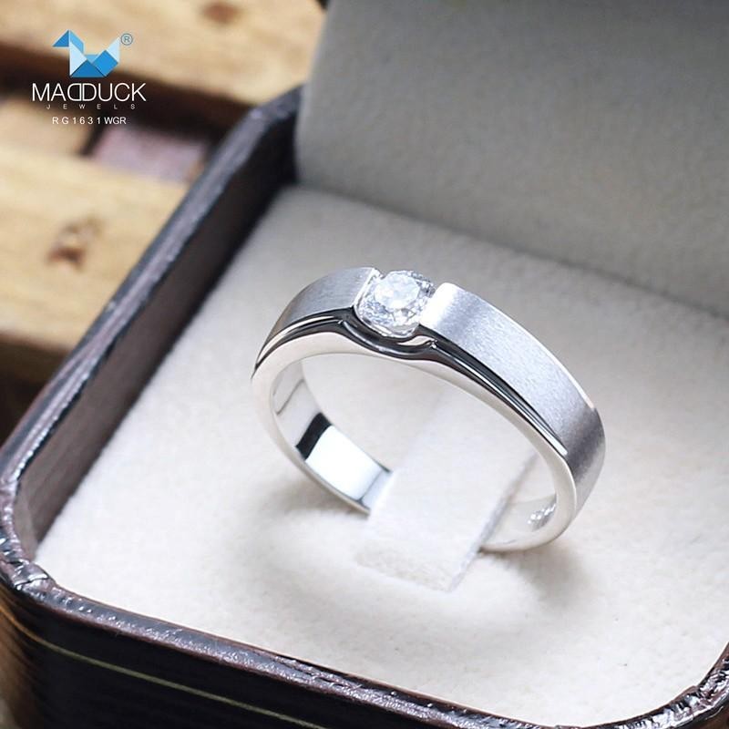 Men's ring – CZ in 925 silver by Madduck Jewels