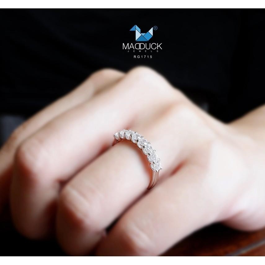 Couple ring set – CZ in 925 silver by Madduck Jewels