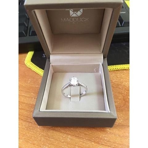 Women's ring – CZ in 925 silver by Madduck Jewels