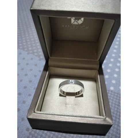 Unisex / male / female ring – CZ in 925 silver by Madduck Jewels