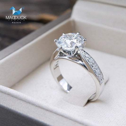 Women's ring – CZ in 925 silver by Madduck Jewels