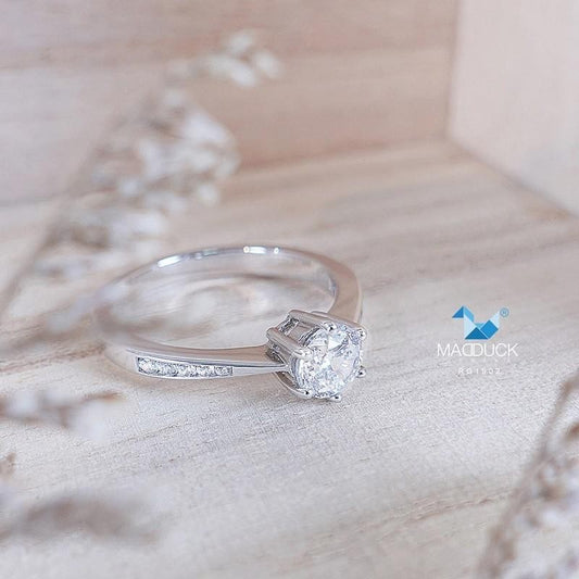 Women's ring – CZ in 925 silver by Madduck Jewels