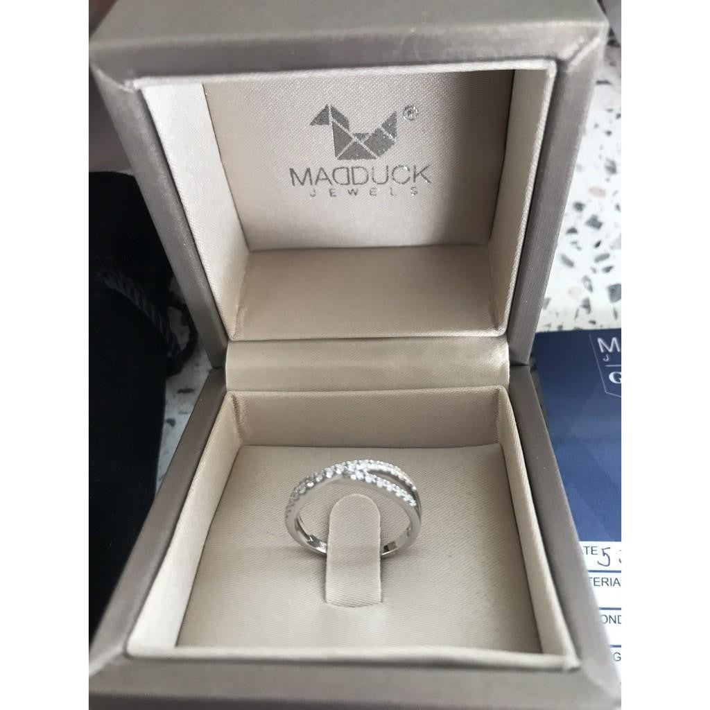 Women's ring – CZ in 925 silver by Madduck Jewels
