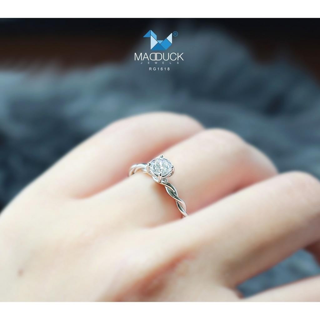 Couple ring set – CZ in 925 silver by Madduck Jewels