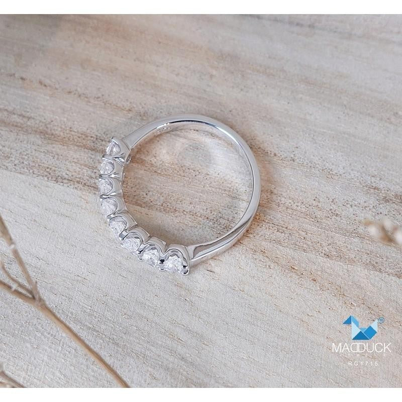 Women's ring – CZ in 925 silver by Madduck Jewels