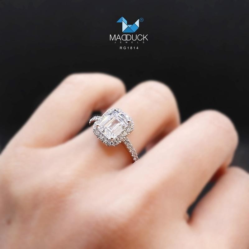 Women's ring – CZ in 925 silver by Madduck Jewels