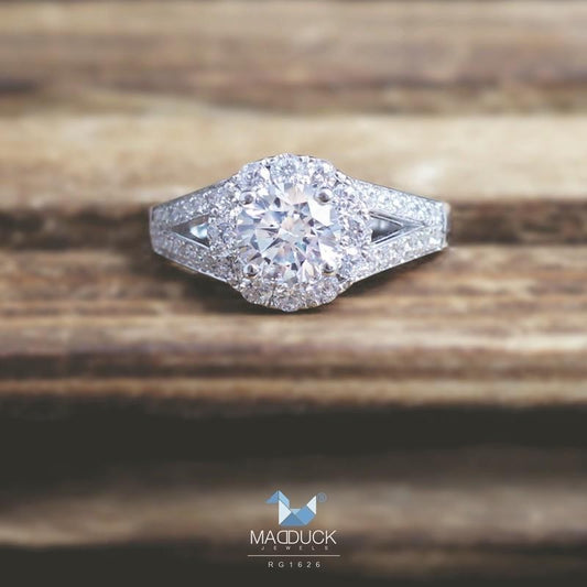 Women's ring – CZ in 925 silver by Madduck Jewels