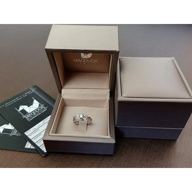 Women's ring – CZ in 925 silver by Madduck Jewels