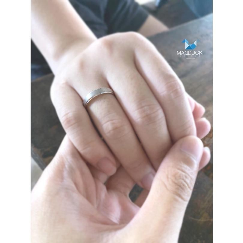 Unisex / male / female ring – CZ in 925 silver by Madduck Jewels