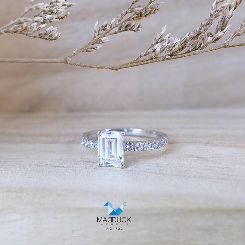 Women's ring – CZ in 925 silver by Madduck Jewels