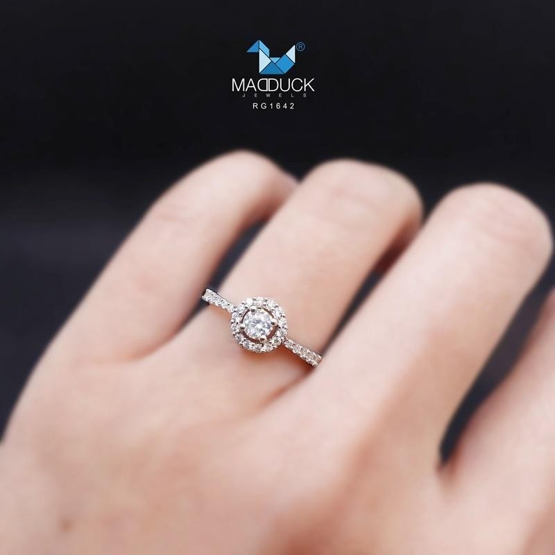 Women's ring – CZ in 925 silver by Madduck Jewels