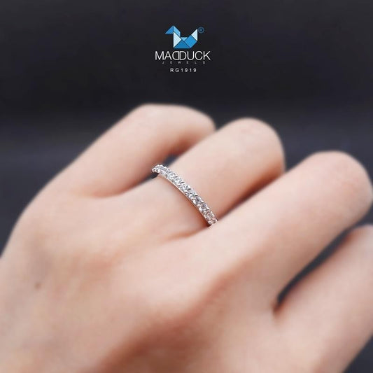 Women's ring – CZ in 925 silver by Madduck Jewels