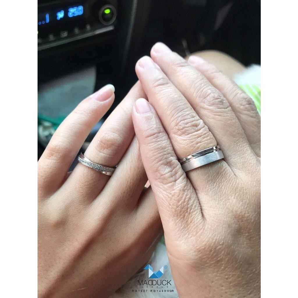 Couple ring set – CZ in 925 silver by Madduck Jewels