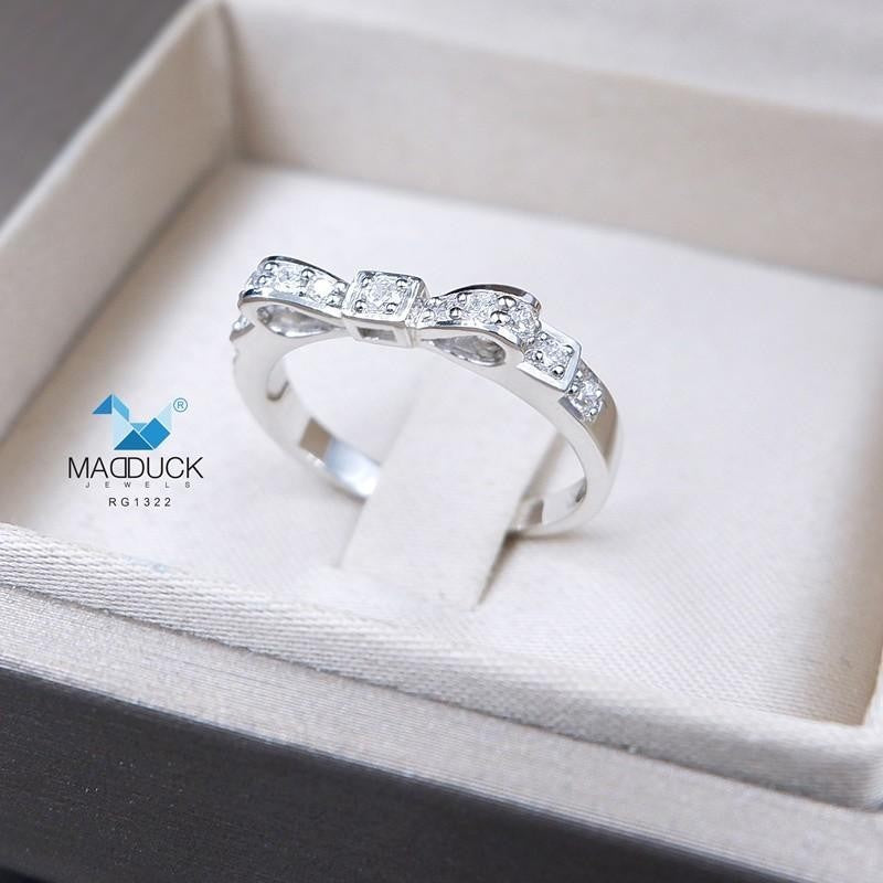 Women's ring – CZ in 925 silver by Madduck Jewels