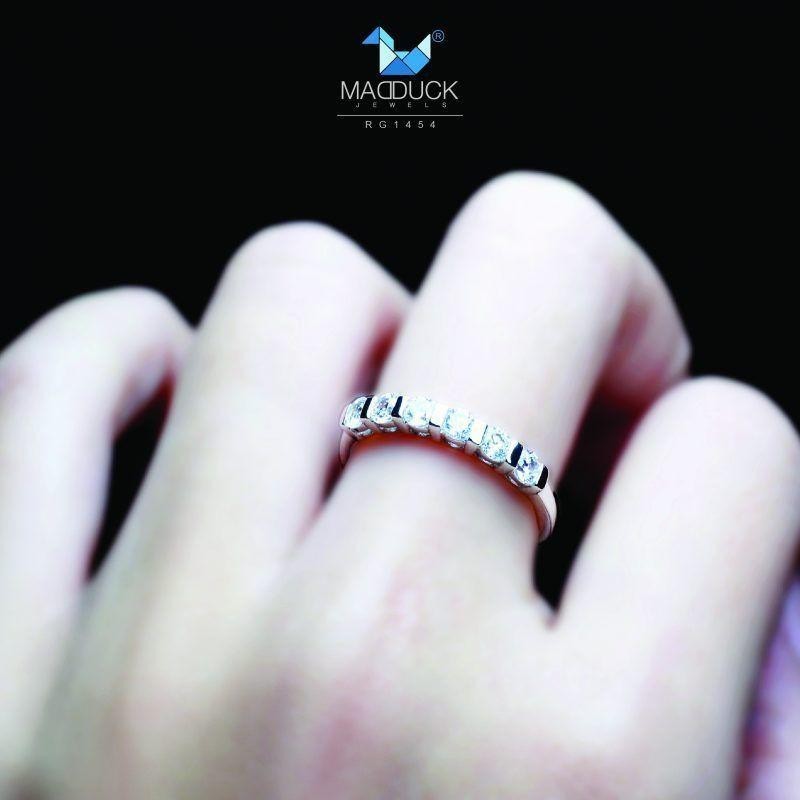 Women's ring – CZ in 925 silver by Madduck Jewels