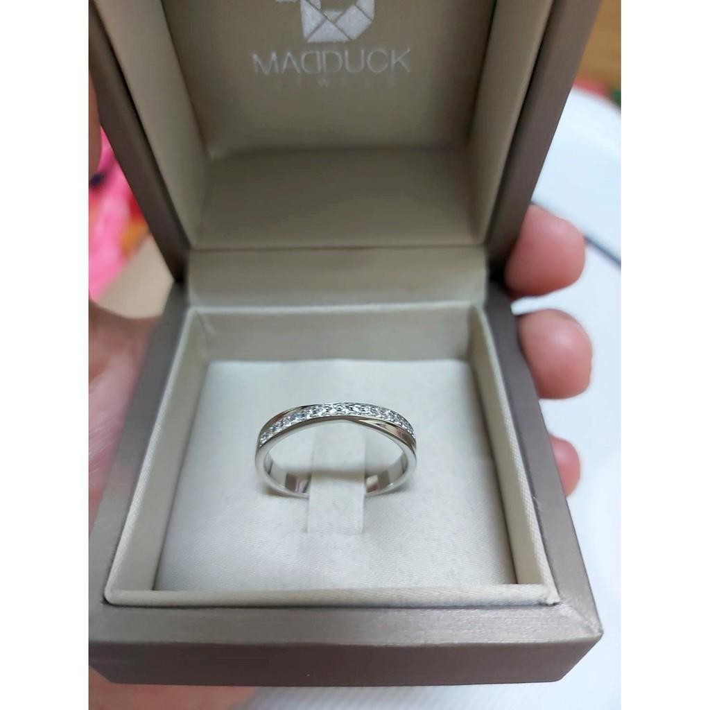 Women's ring – CZ in 925 silver by Madduck Jewels