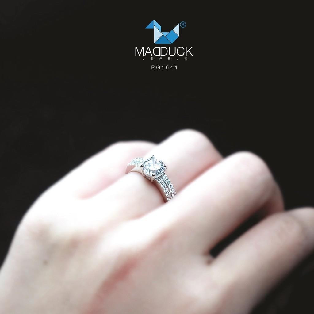 Couple ring set – CZ in 925 silver by Madduck Jewels