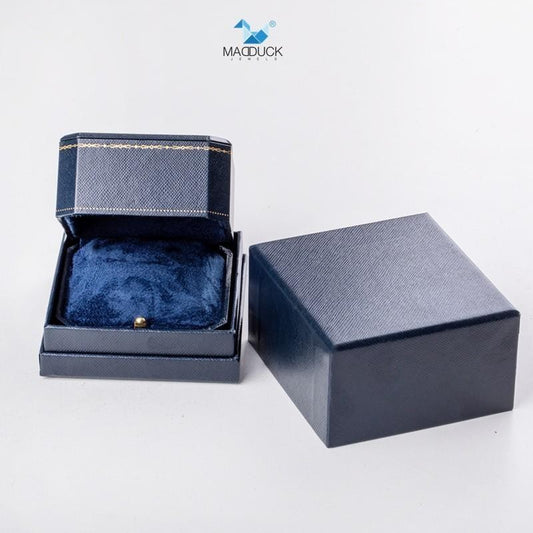 Polyurethane leather gift box for ring