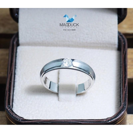 Couple ring set – CZ in 925 silver by Madduck Jewels