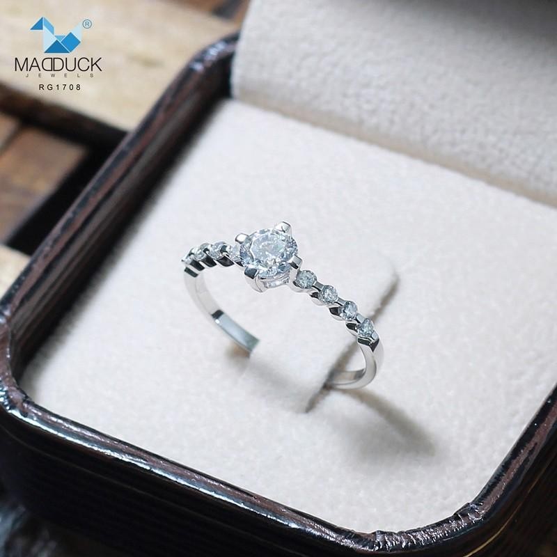 Women's ring – CZ in 925 silver by Madduck Jewels