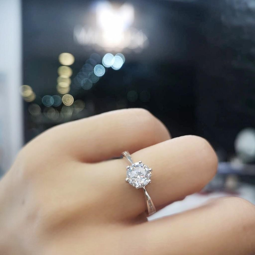 Women's ring – CZ in 925 silver by Madduck Jewels