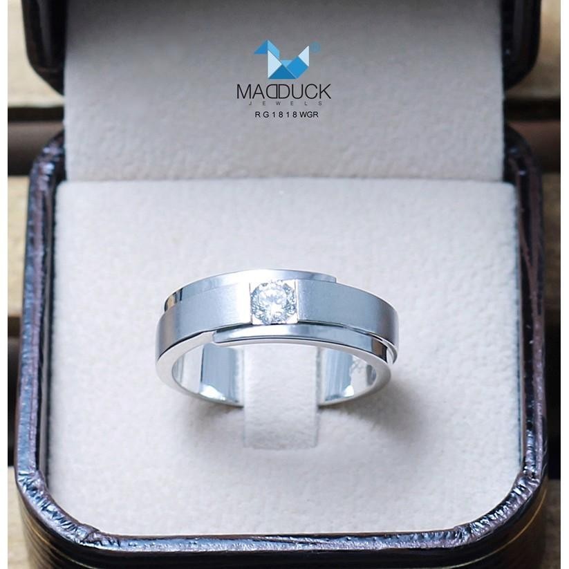 Couple ring set – CZ in 925 silver by Madduck Jewels