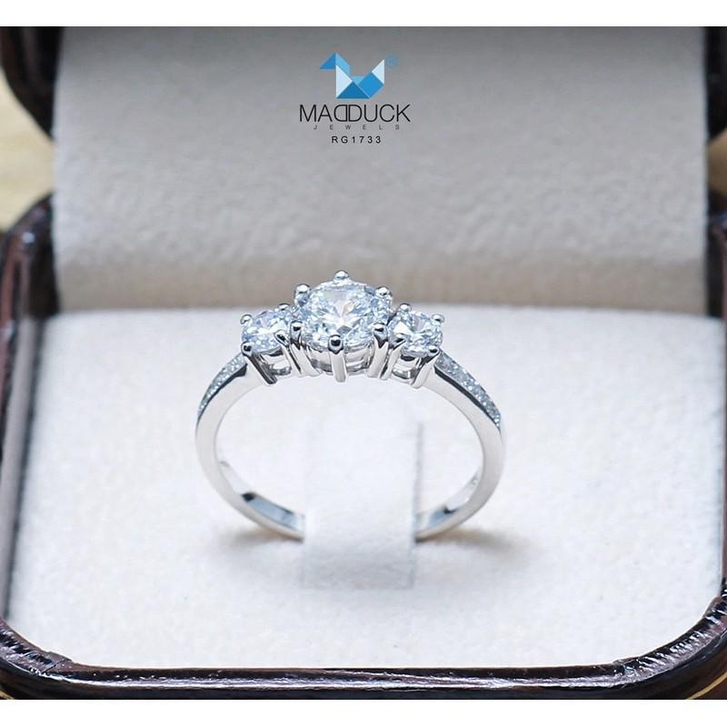 Women's ring – CZ in 925 silver by Madduck Jewels
