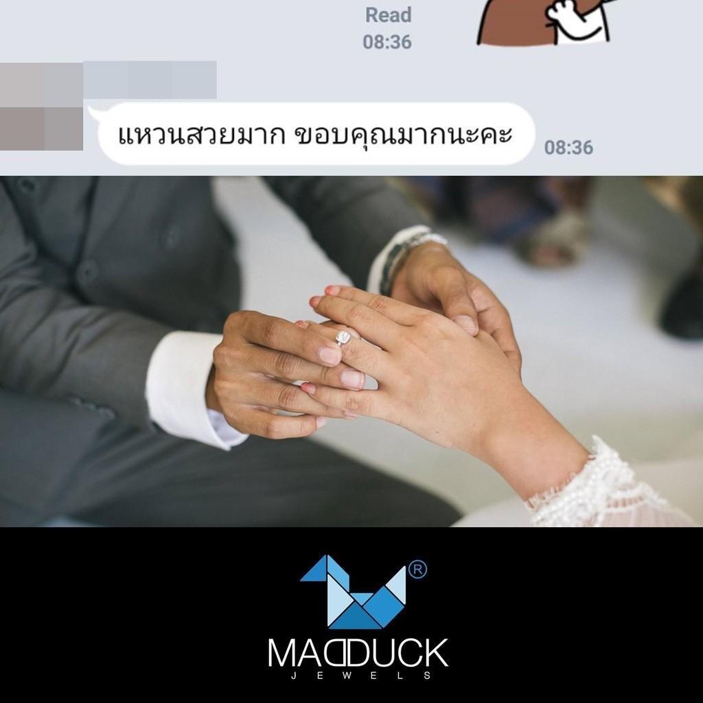 Women's ring – CZ in 925 silver by Madduck Jewels