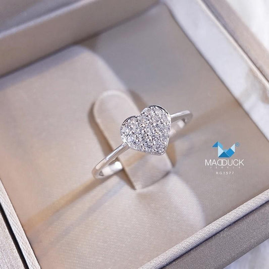 Women's ring – CZ in 925 silver by Madduck Jewels