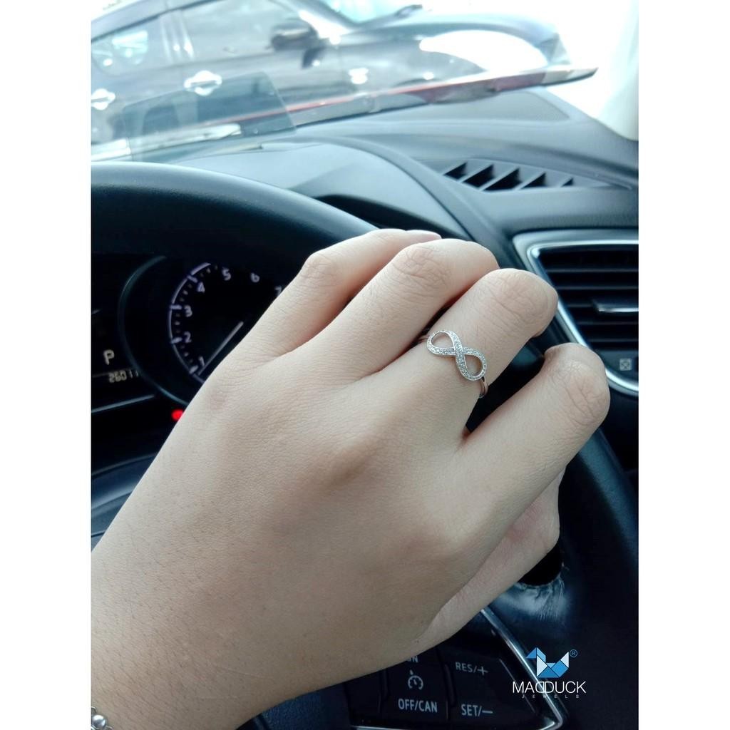 Women's ring – CZ in 925 silver by Madduck Jewels