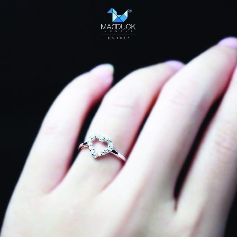 Women's ring – CZ in 925 silver by Madduck Jewels