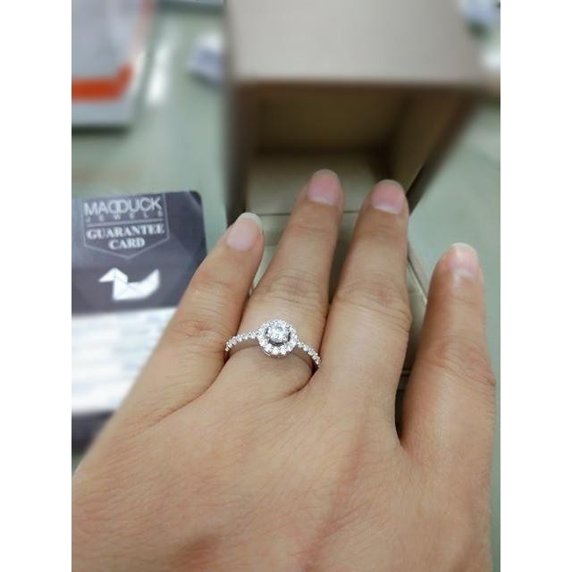 Women's ring – CZ in 925 silver by Madduck Jewels
