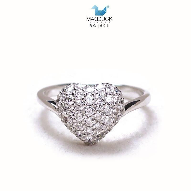 Women's ring – CZ in 925 silver by Madduck Jewels