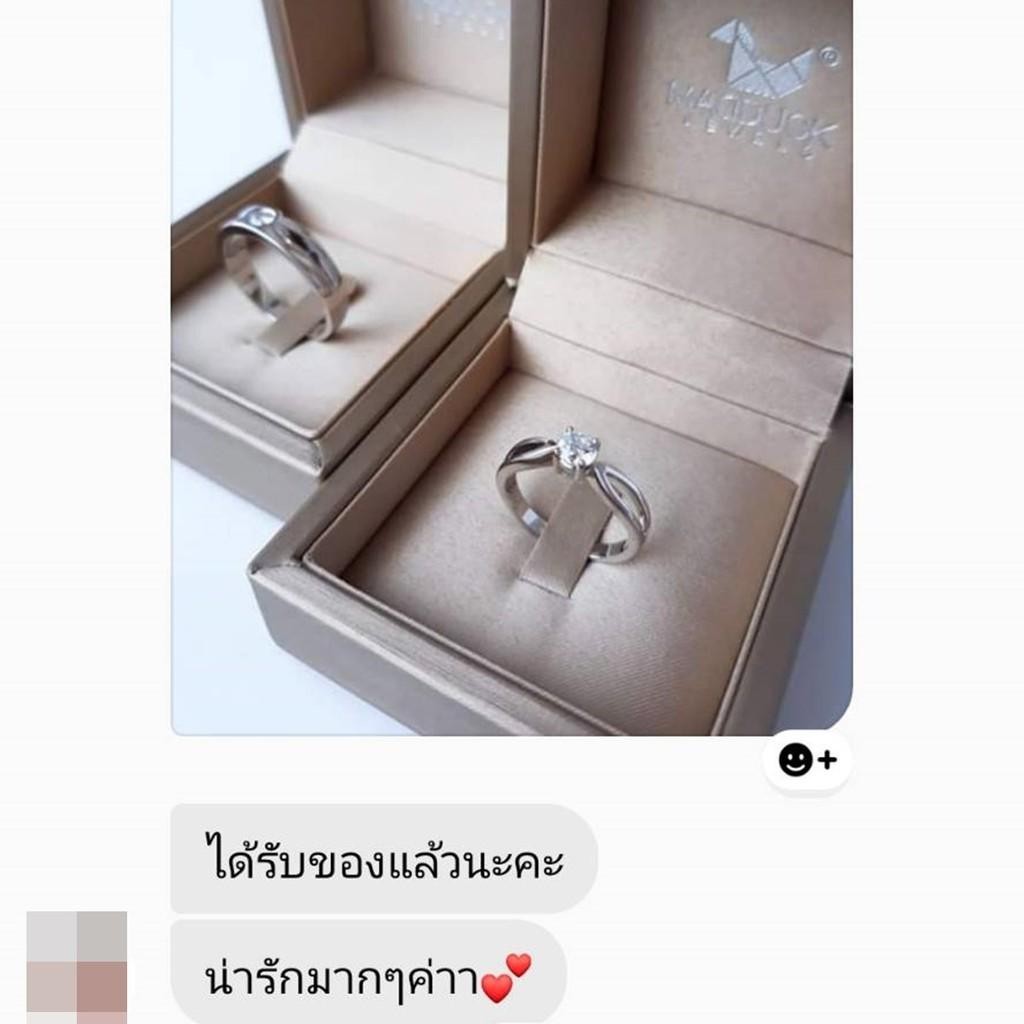 Couple ring set – CZ in 925 silver by Madduck Jewels
