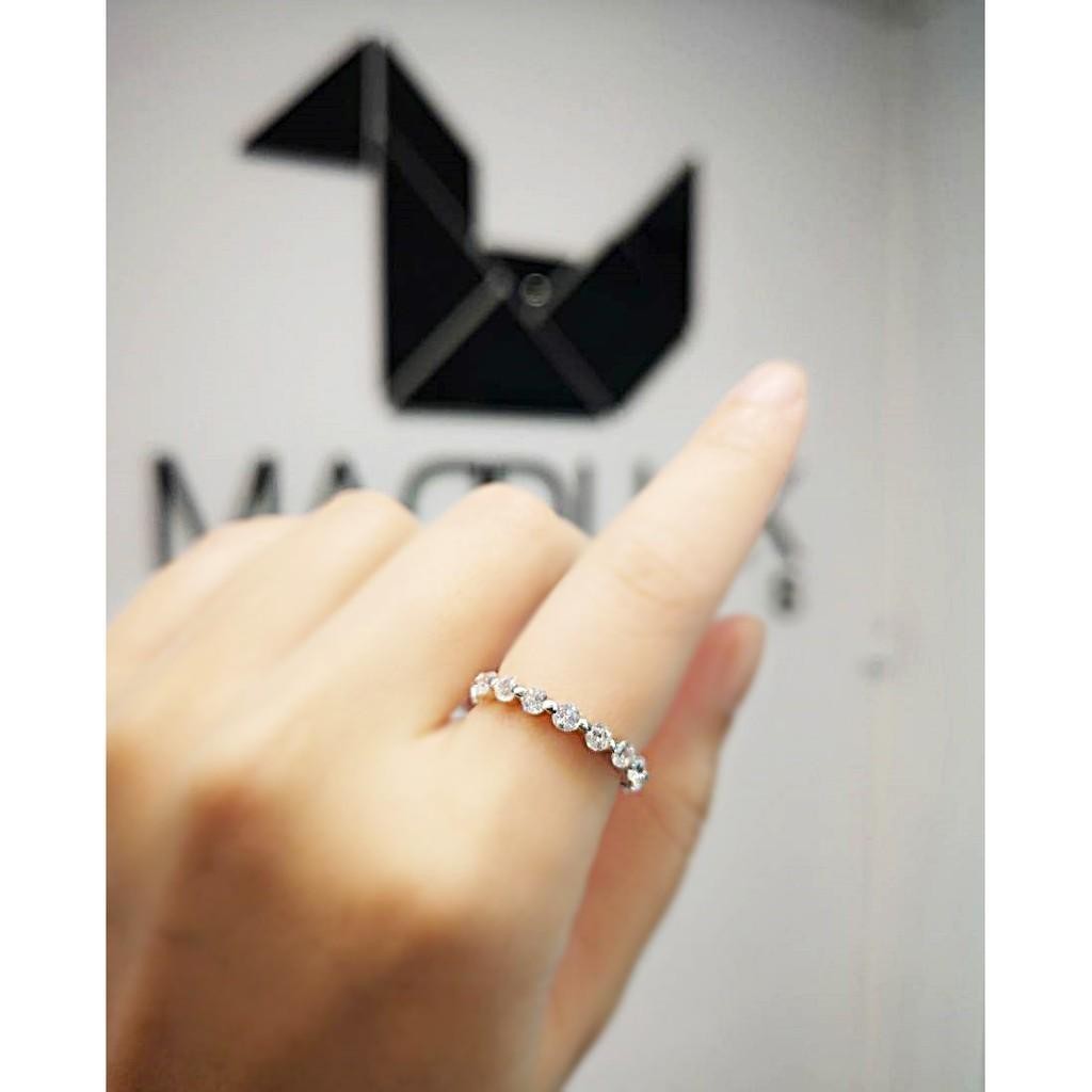 Couple ring set – CZ in 925 silver by Madduck Jewels